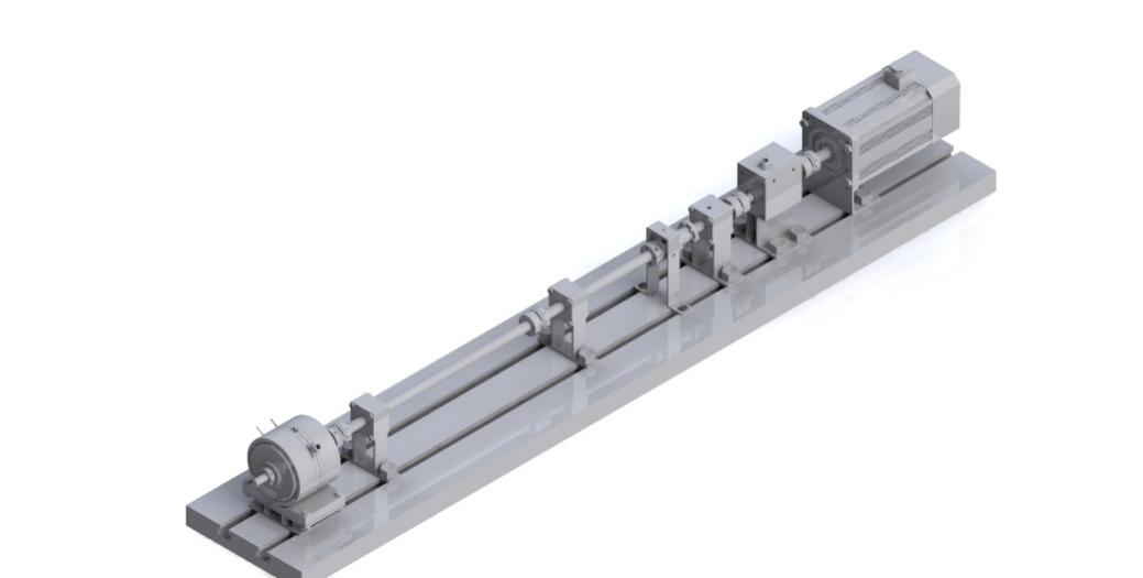 航空高速传动花键动态特性测试实验平台