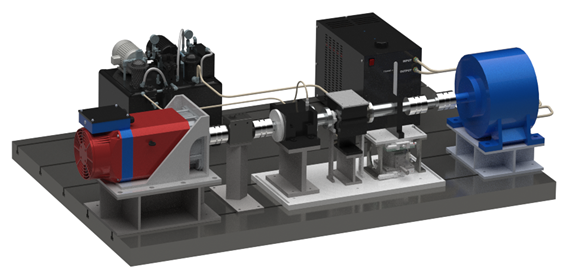 传动系统花键振动-磨损综合试验平台